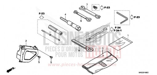 OUTIL CRF1100D4L de 2020